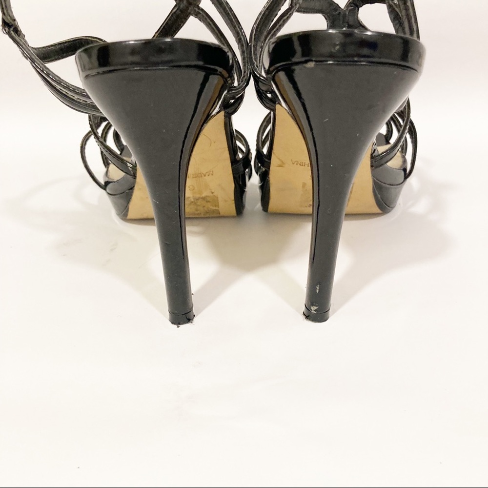 Patent leather strappy Platform Sandals - Picture 4 of 7